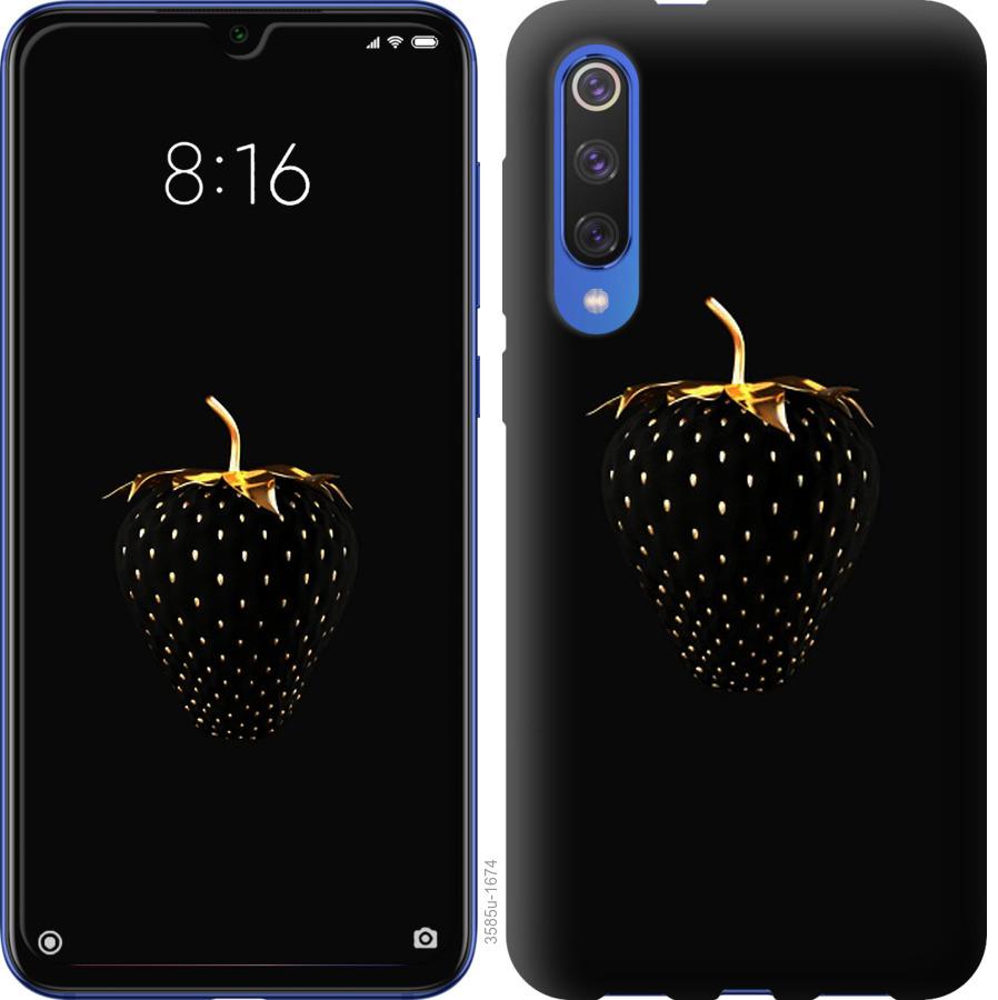 

Чохол на Xiaomi Mi Note 10 Чорна полуниця
