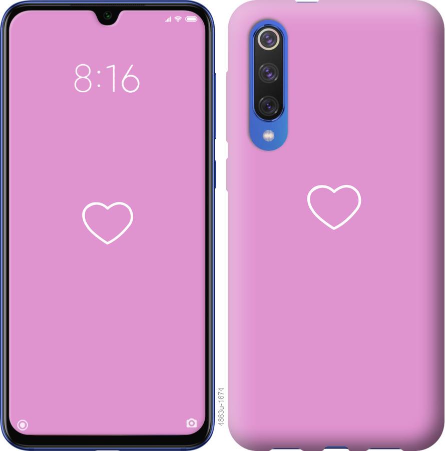 

Чохол на Xiaomi Mi 9 SE серце 2