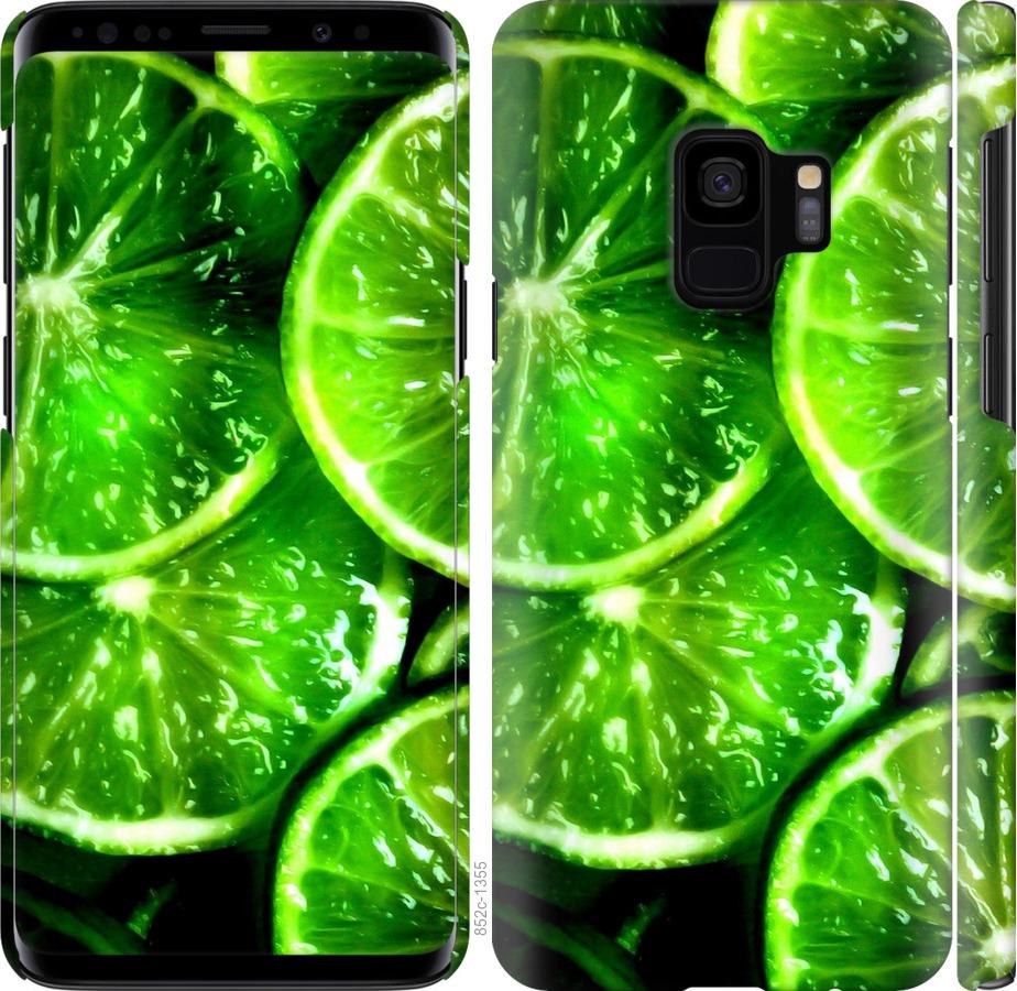 Чохол на Samsung Galaxy S9 Зелені часточки лимона