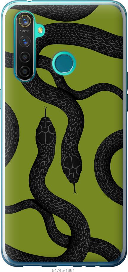 

Чехол на Realme 5 Pro Змеи v2