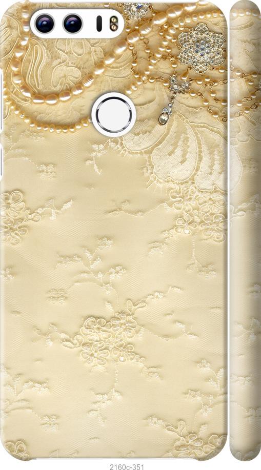 

Чехол на Huawei Honor 8 Кружевной орнамент
