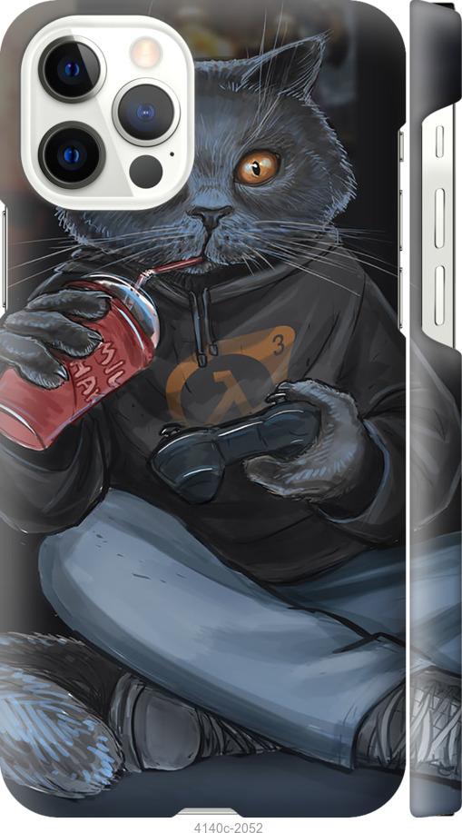 

Чехол на iPhone 12 Pro gamer cat