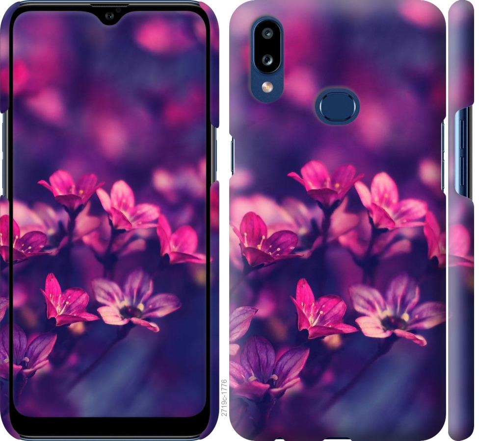 

Чохол на Samsung Galaxy A10s A107F Пурпурні квіти