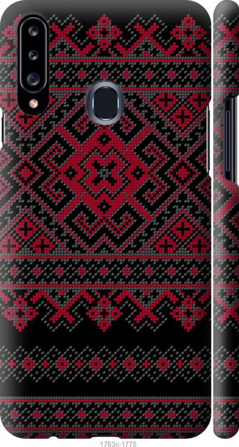 

Чохол на Samsung Galaxy A20s A207F Вишиванка 52