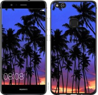 

Чехол на Huawei P10 Lite Пальмы