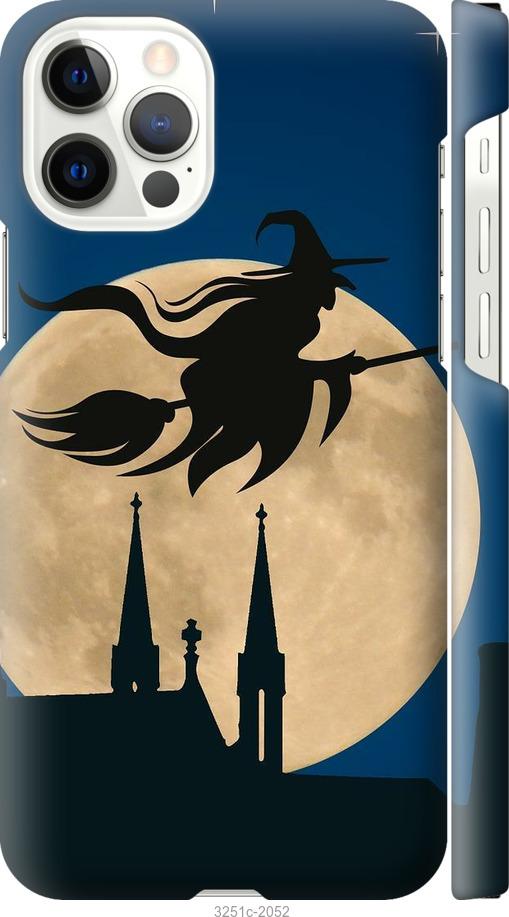 

Чехол на iPhone 12 Ведьма на метле v2