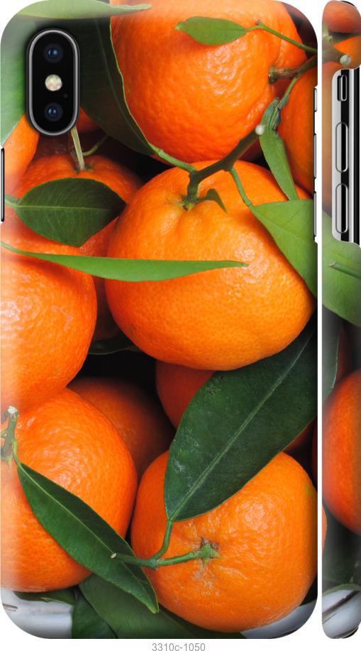 

Чохол на iPhone X мандарини