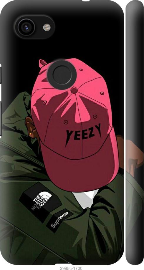 

Чехол на Google Pixel 3a logo de yeezy