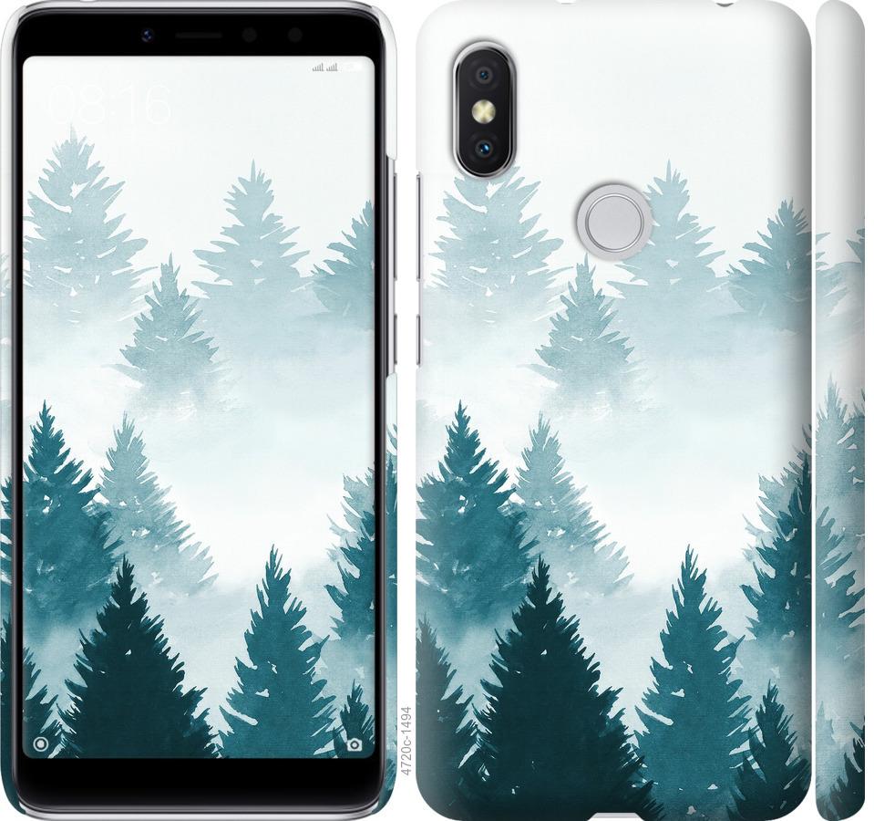 

Чохол на Xiaomi Redmi S2 Акварельні Ялинки