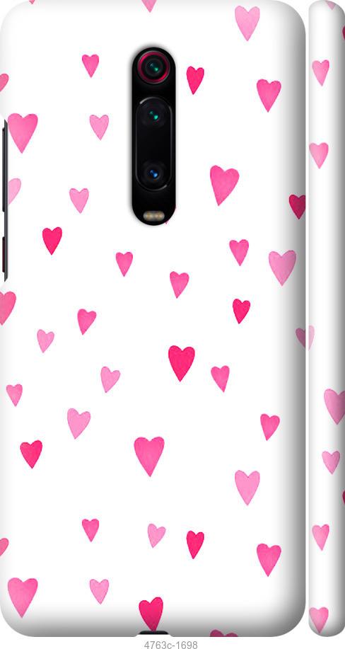 Чехол на Xiaomi Mi 9T Pro Сердечки 2