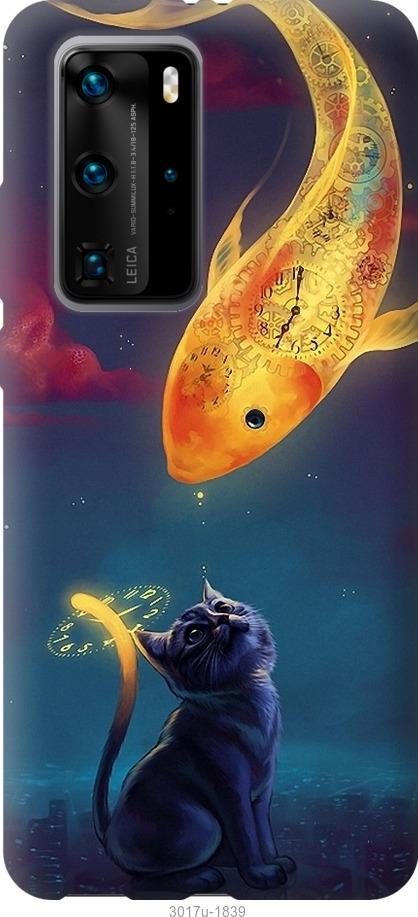 

Чехол на Huawei P40 Pro Кошкин сон