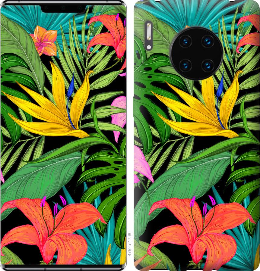 

Чохол на Huawei Mate 30 Pro Тропічні листя 1