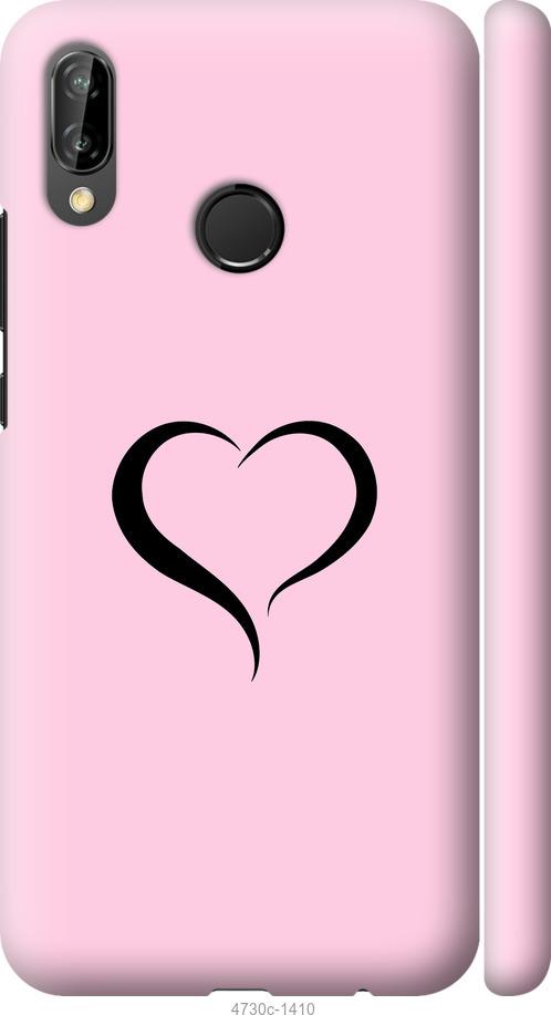 

Чехол на Huawei P20 Lite Сердце 1