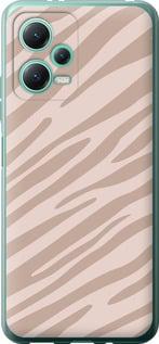 Чехол на Xiaomi Poco X5 5G Зебра беж