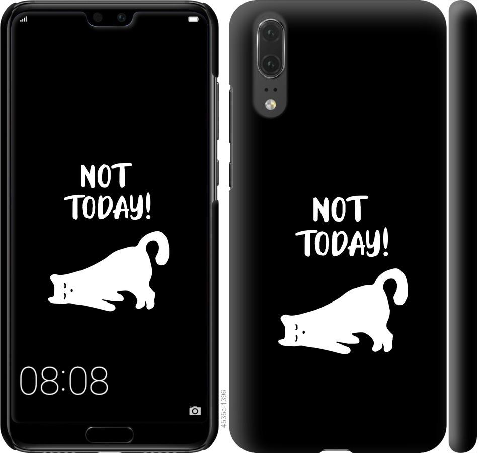 

Чохол на Huawei P20 Втомлений кіт