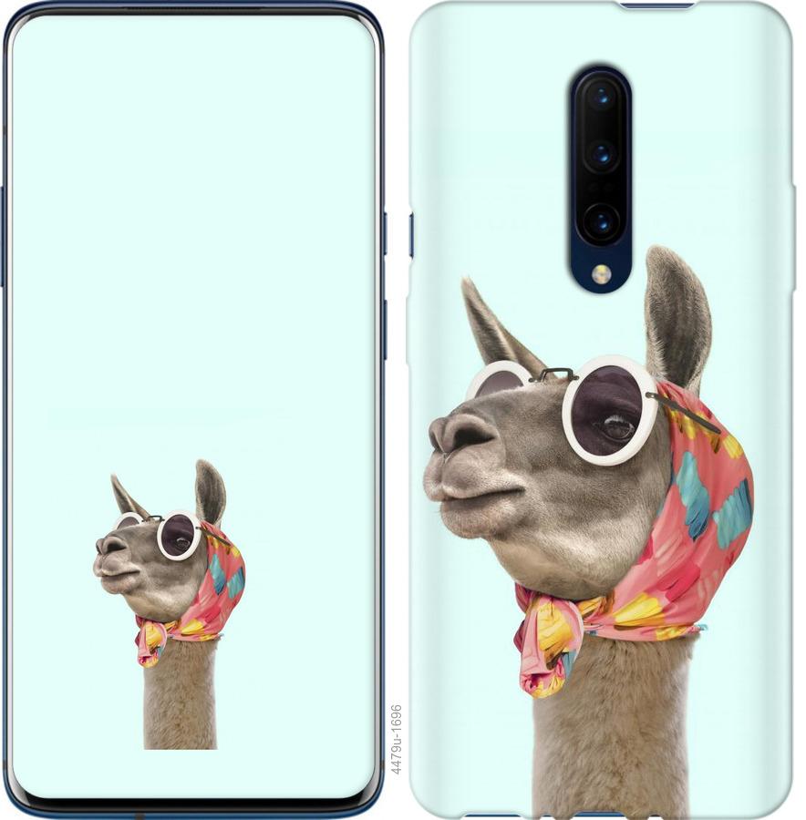 Чехол на OnePlus 7 Pro Модная лама