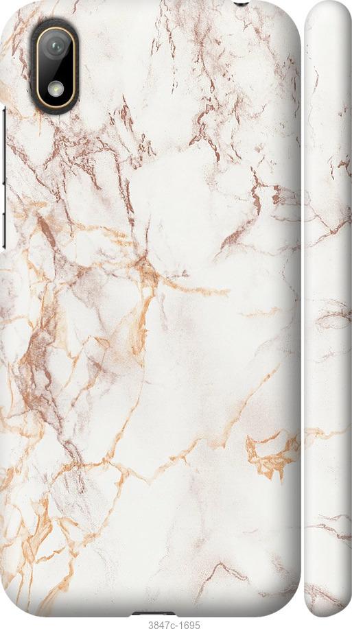 

Чехол на Huawei Y5 2019 Белый мрамор