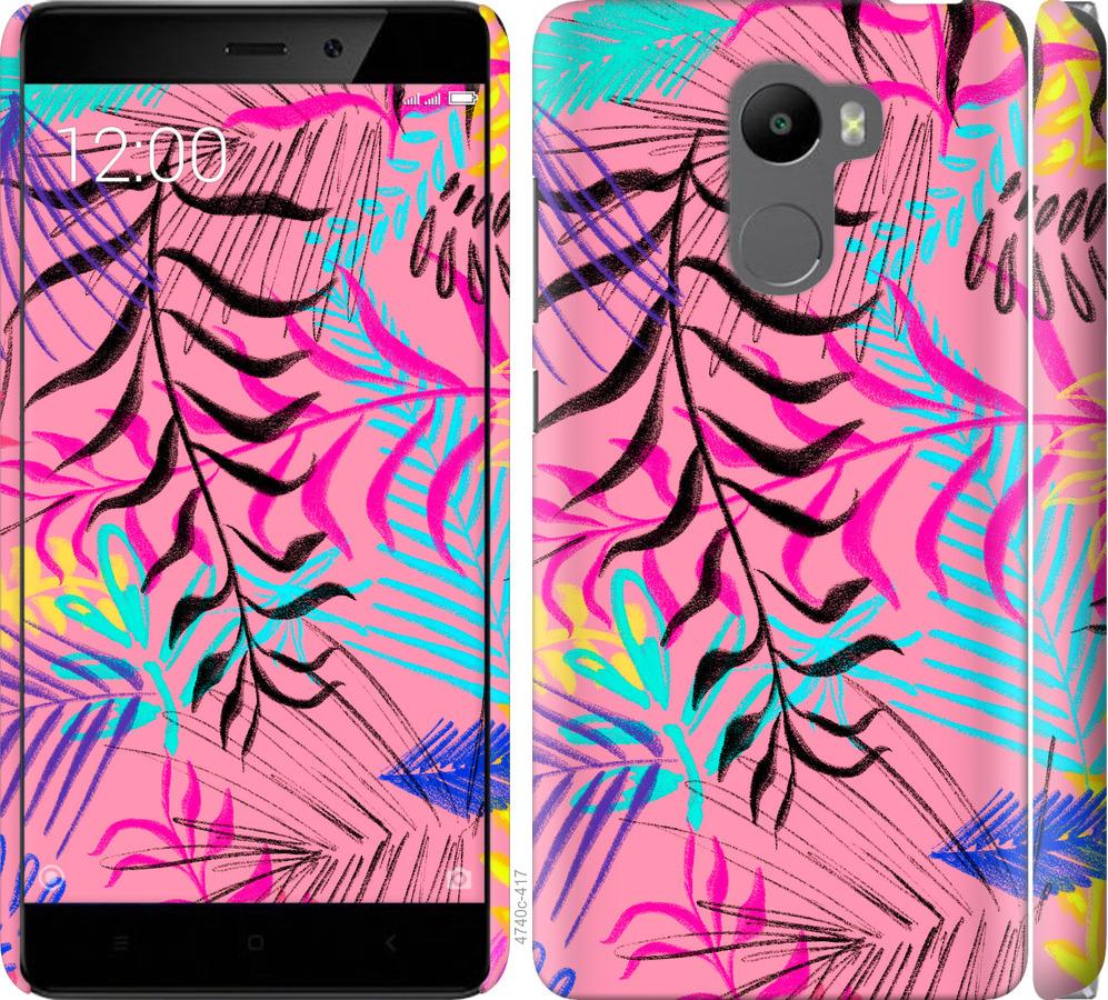 

Чохол на Xiaomi Redmi 4 Рослинний візерунок 2