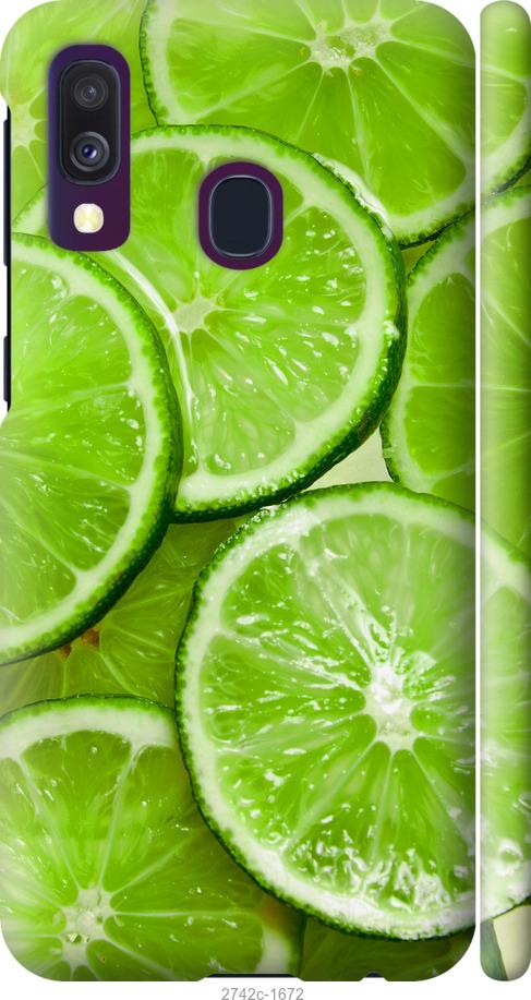 

Чохол на Samsung Galaxy A40 2019 A405F Лайм