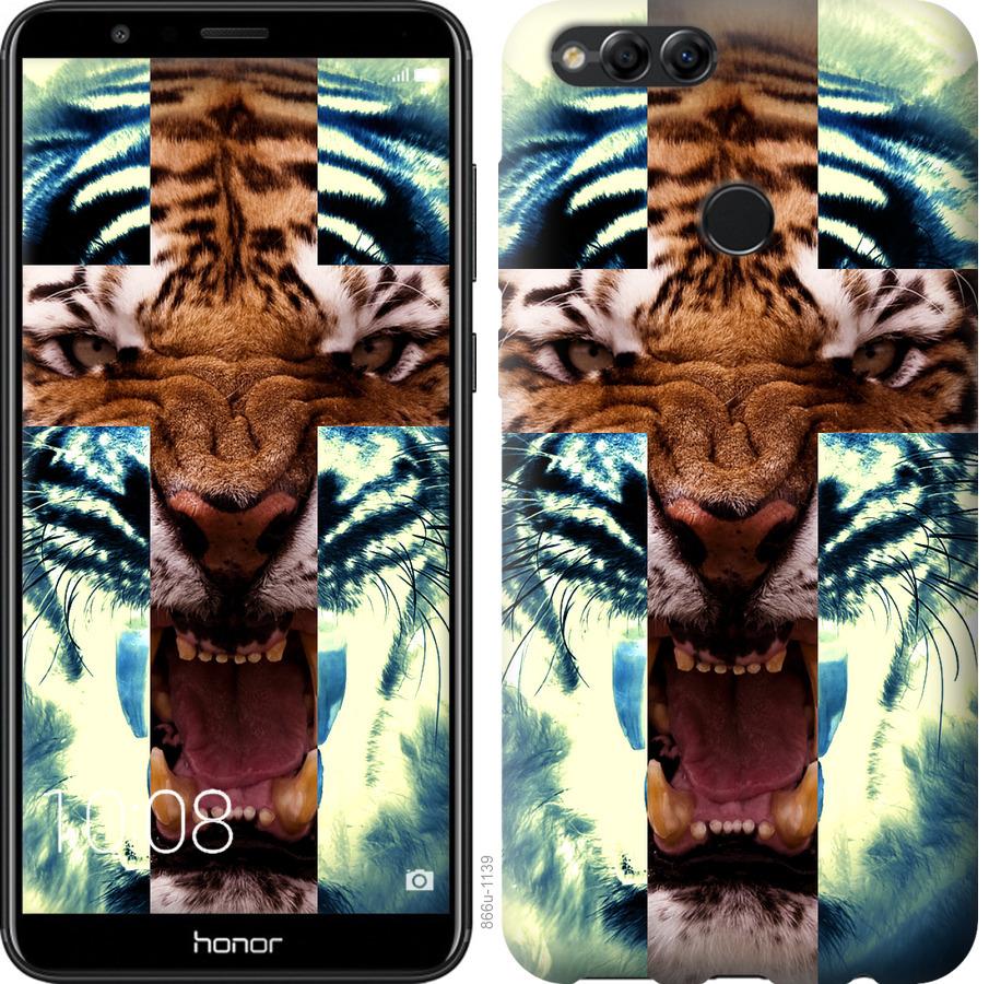 

Чохол на Huawei Honor 7X Злий тигр