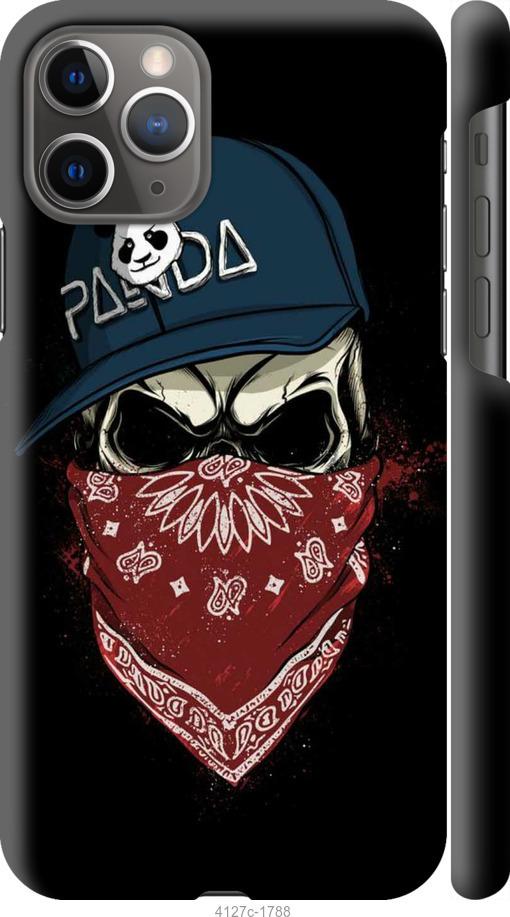 

Чехол на iPhone 11 Pro Череп в кепке