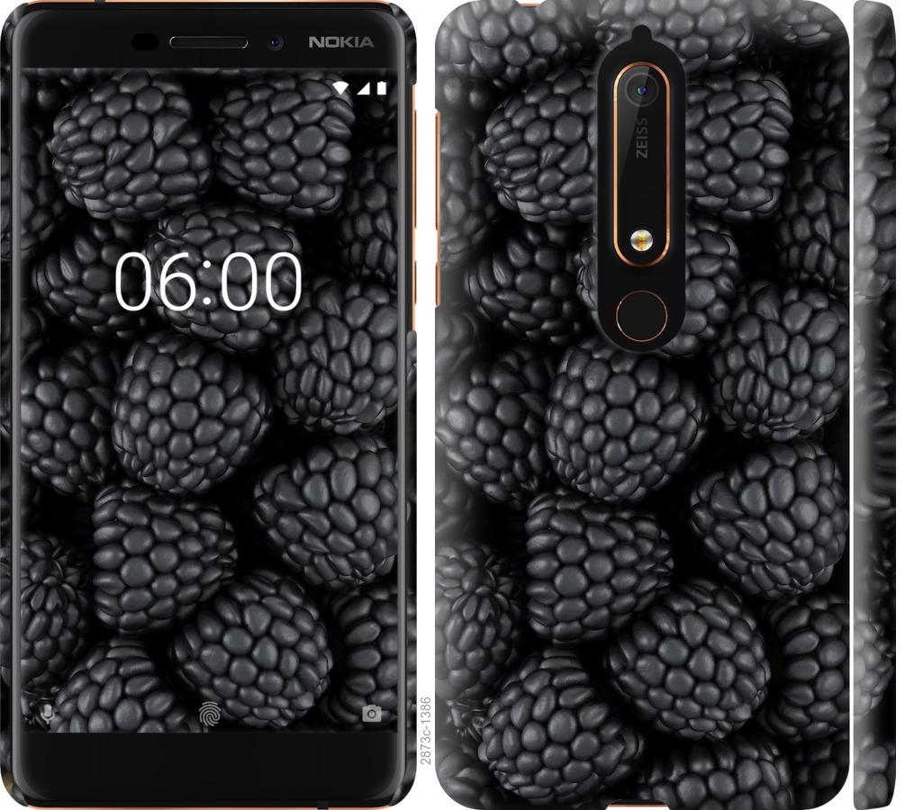 

Чохол на Nokia 6 2018 Чорна ожина