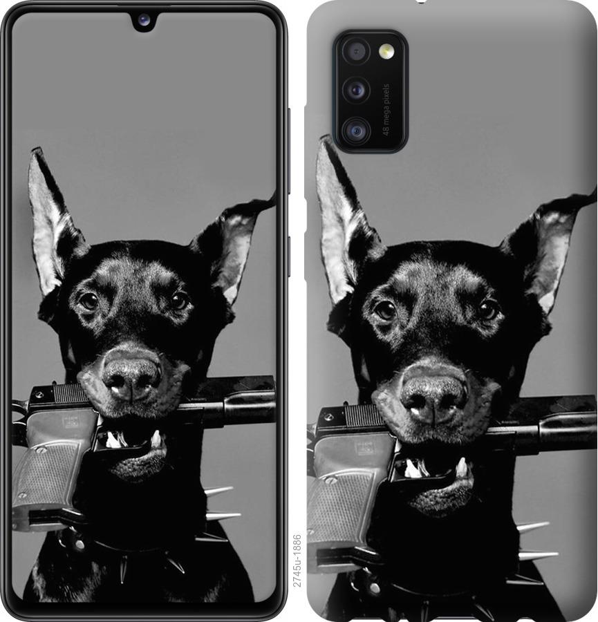 

Чохол на Oppo A52 Доберман