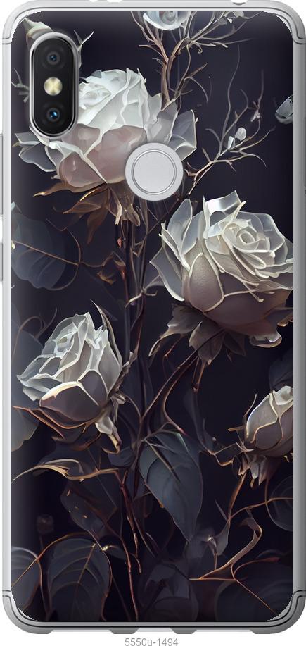 Чехол на Xiaomi Redmi S2 Розы 2