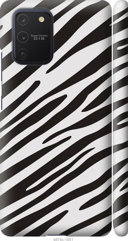 Чехол на Samsung Galaxy S10 Lite 2020 Классическая зебра