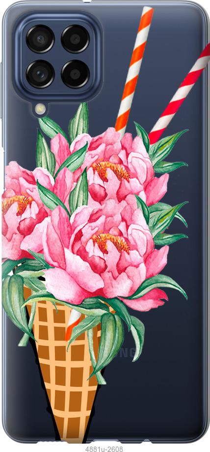 

Чохол на Samsung Galaxy M53 M536B Морозиво-піони