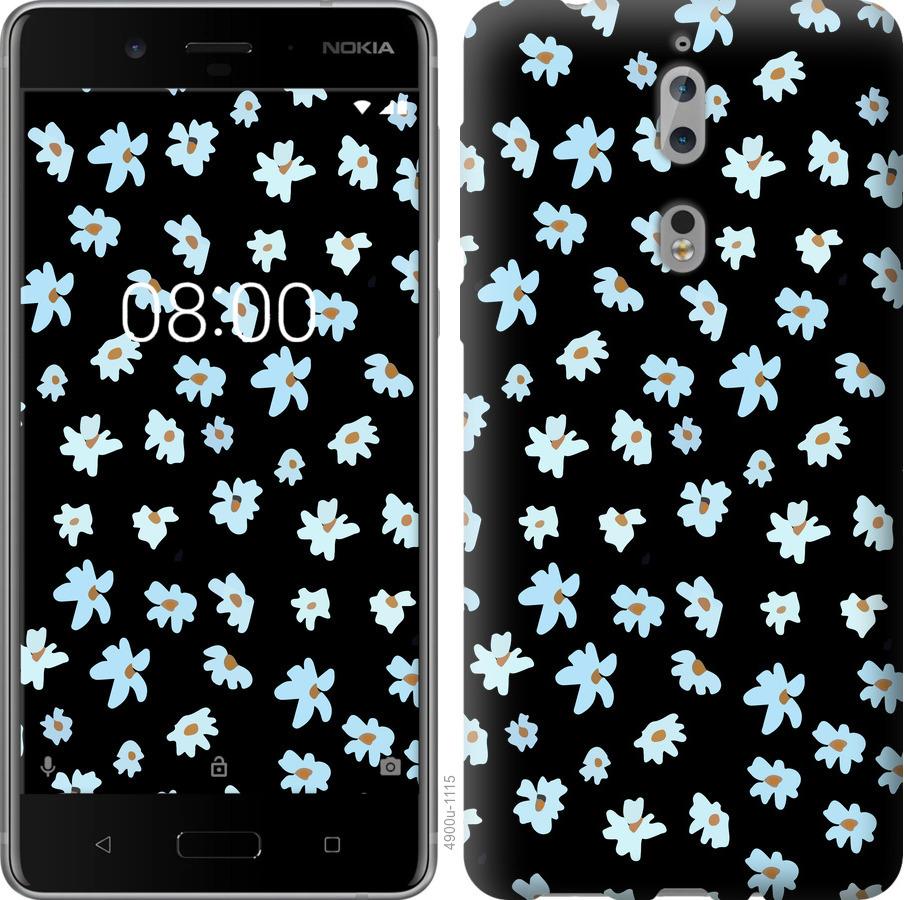 

Чехол на Nokia 8 Цветочный
