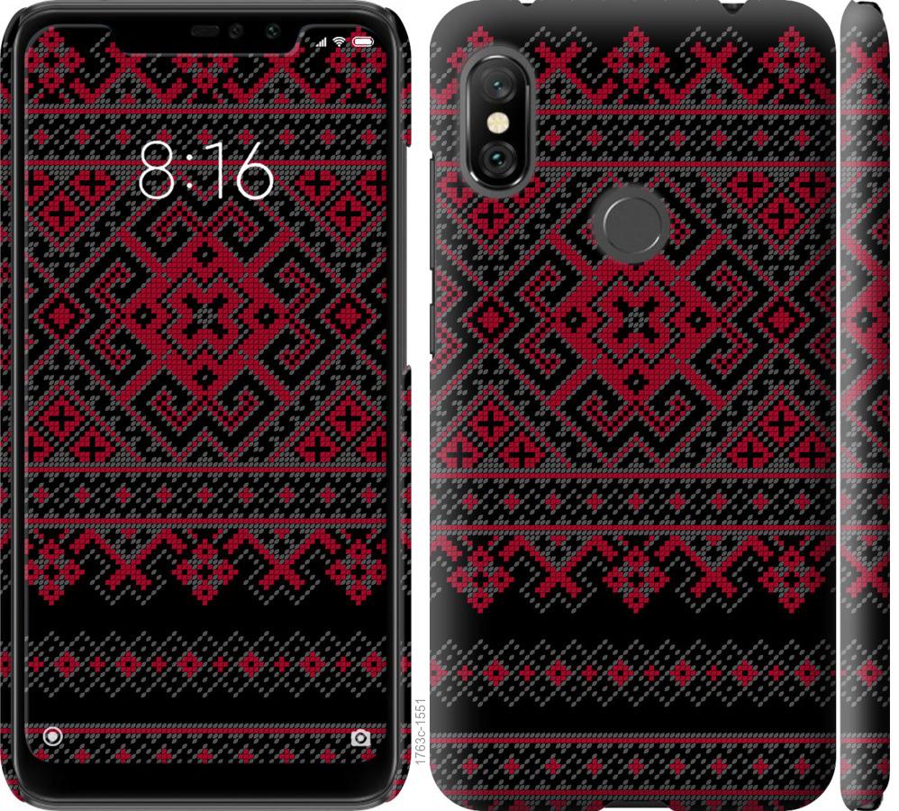 

Чохол на Xiaomi Redmi Note 6 Pro Вишиванка 52