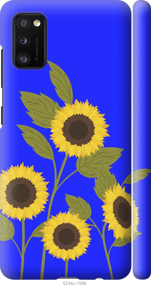 Чохол на Samsung Galaxy A41 A415F Соняшники v2