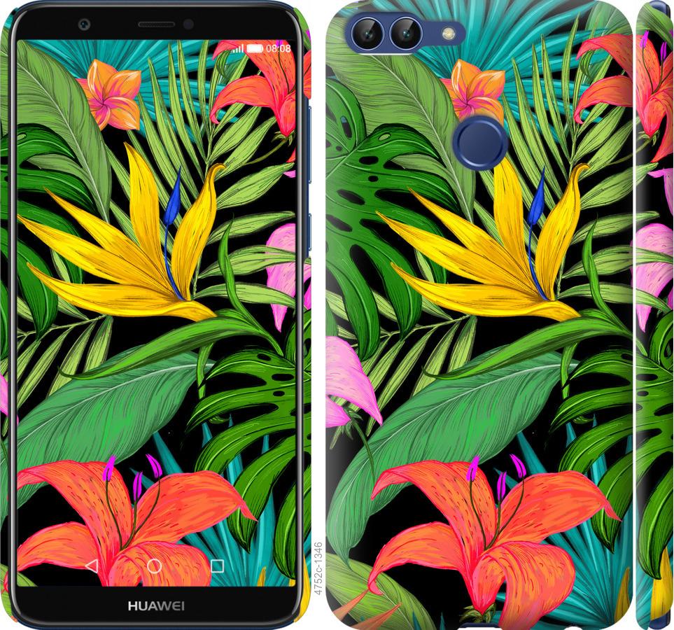 

Чохол на Huawei P Smart Тропічні листя 1