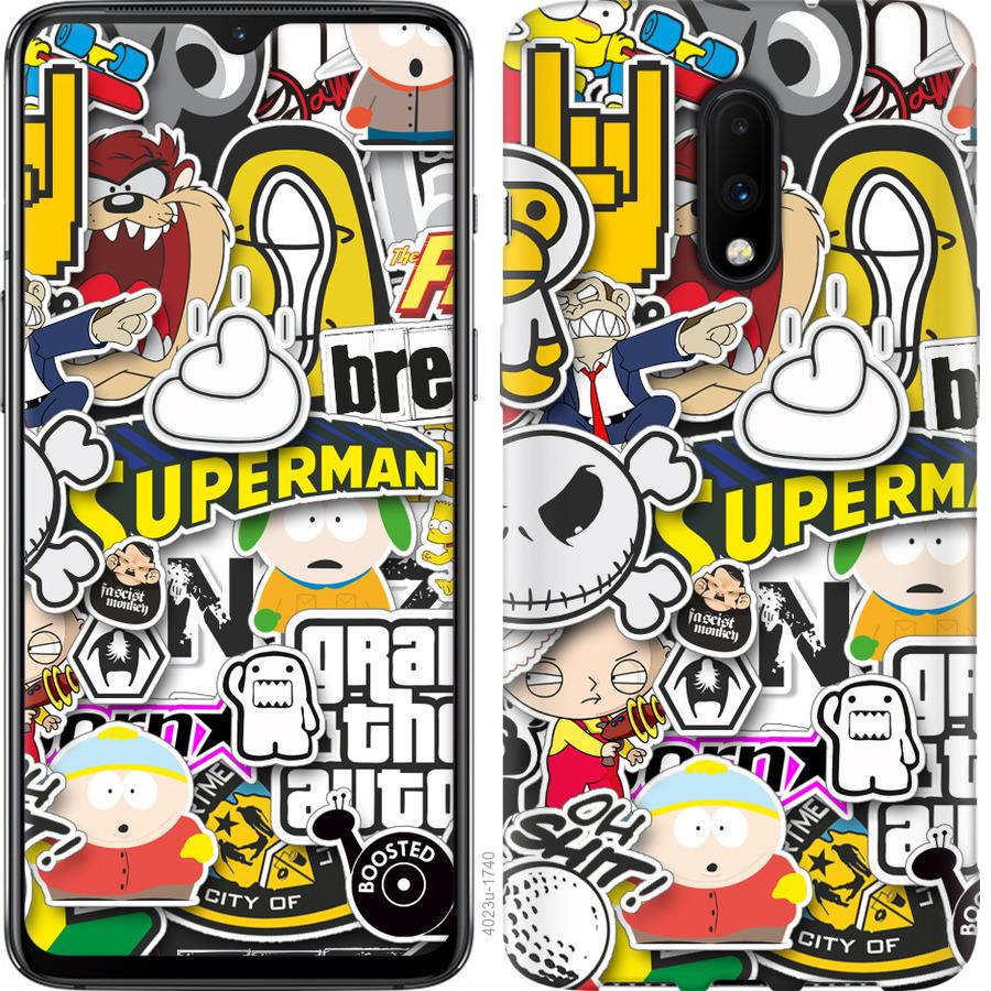 

Чохол на OnePlus 7 Popular logos