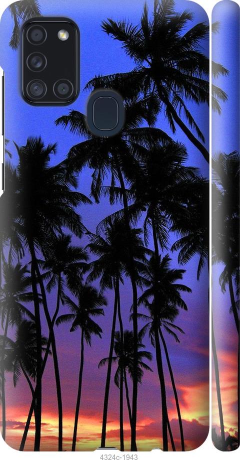 

Чехол на Samsung Galaxy A21s A217F Пальмы
