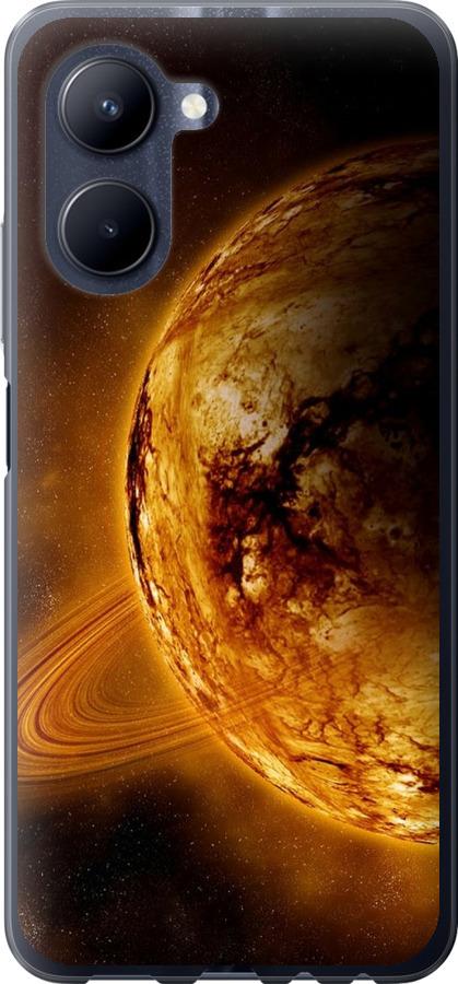 

Чохол на Realme C33 Жовтий Сатурн