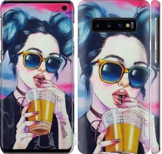 

Чехол на Samsung Galaxy S10 Арт-девушка в очках