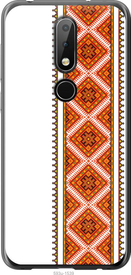 

Чехол на Nokia 6.1 Plus Вышиванка 25