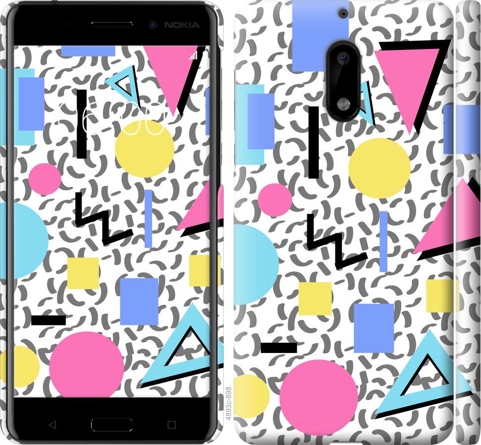 

Чехол на Nokia 6 Color shapes