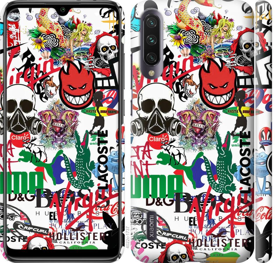 

Чохол на Xiaomi Mi A3 Many different logos