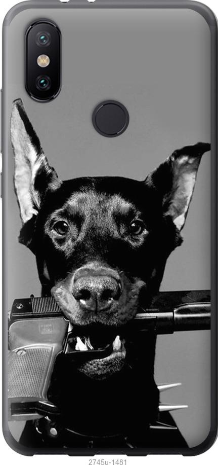 

Чохол на Xiaomi Mi Mix 3 Доберман