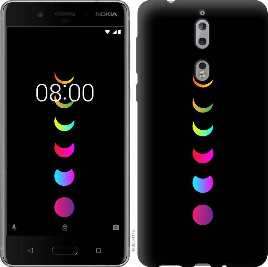

Чехол на Nokia 8 Laser Moon Eclipse