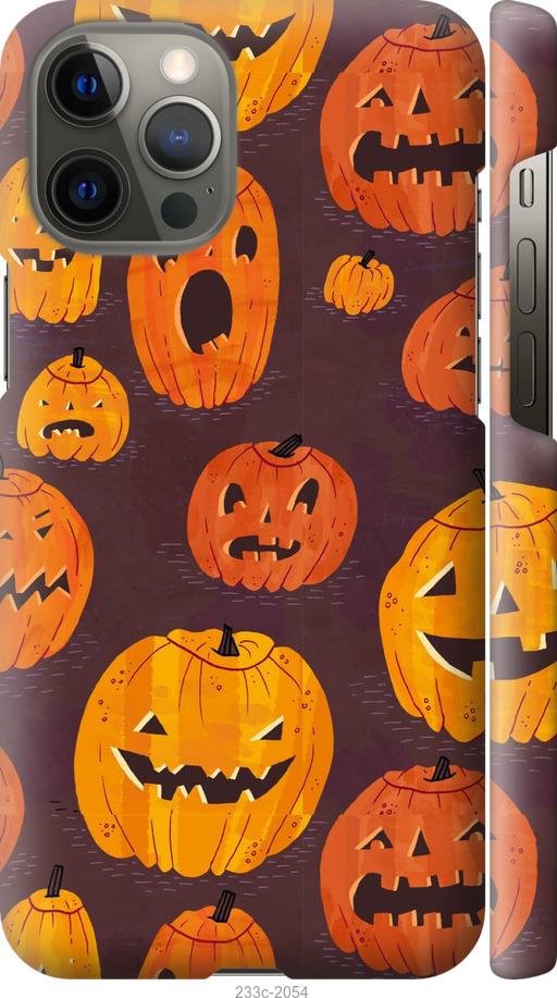 

Чехол на iPhone 12 Pro Max Тыквы на Хеллоуин