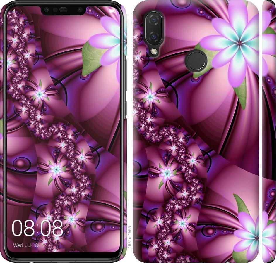 

Чехол на Huawei P Smart Plus Цветочная мозаика