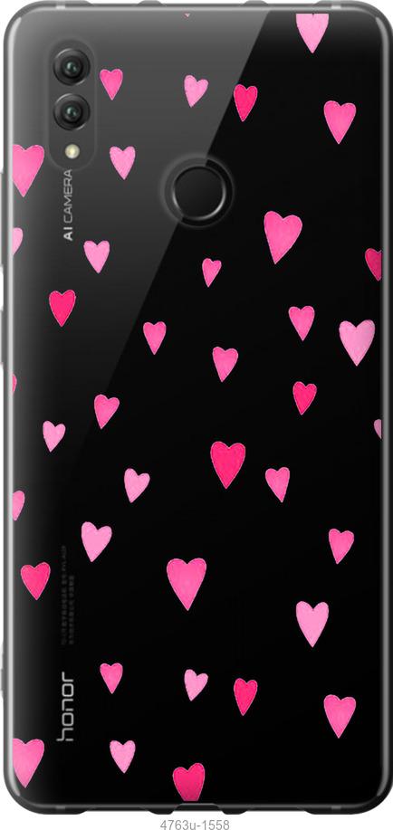 

Чехол на Huawei Honor Note 10 Сердечки 2