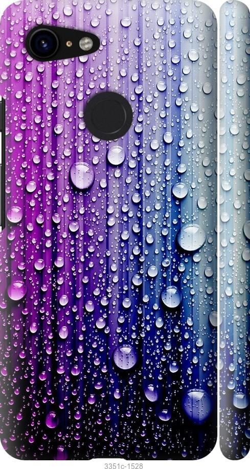 

Чехол на Google Pixel 3 Капли воды