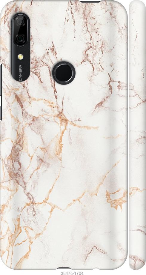 

Чехол на Huawei P Smart Z Белый мрамор