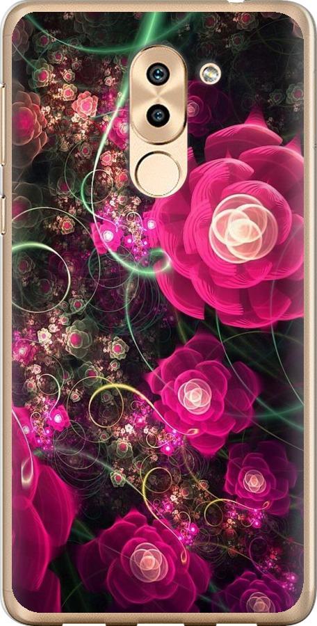 

Чохол на Huawei Mate 9 Lite Абстрактні квіти 3