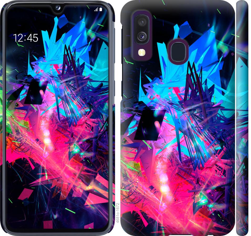 Чехол на Samsung Galaxy A40 2019 A405F Абстрактный чехол